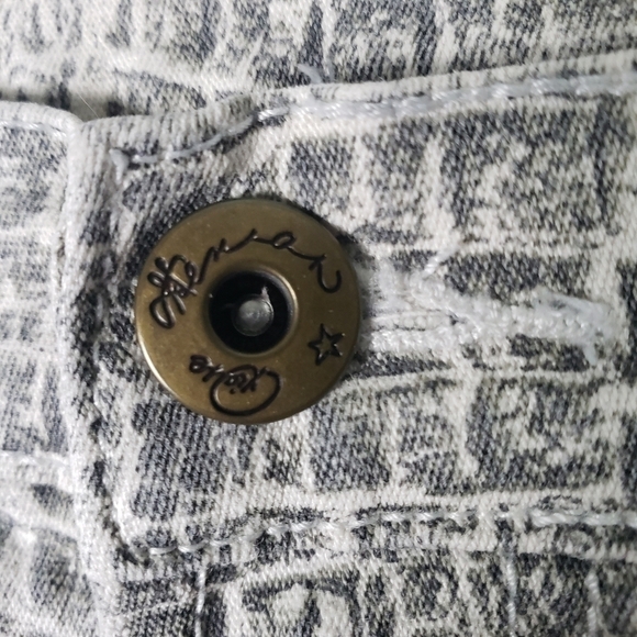 Diane Gilman DG2 Snake Skin Print Jeans Size 14 - Picture 4 of 8